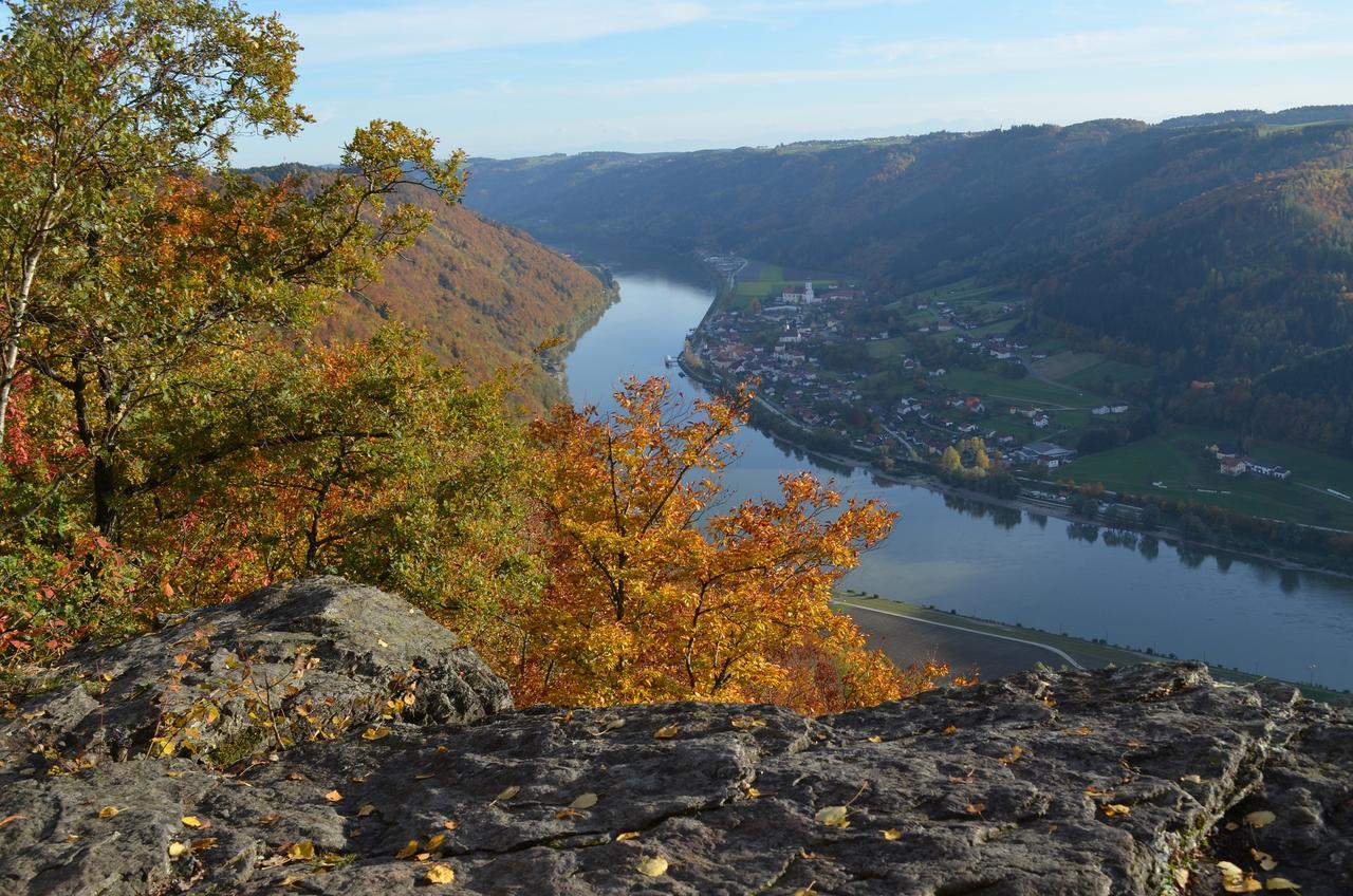 Pension Zum Ebenstein Am Donausteig Untergriesbach Buitenkant foto